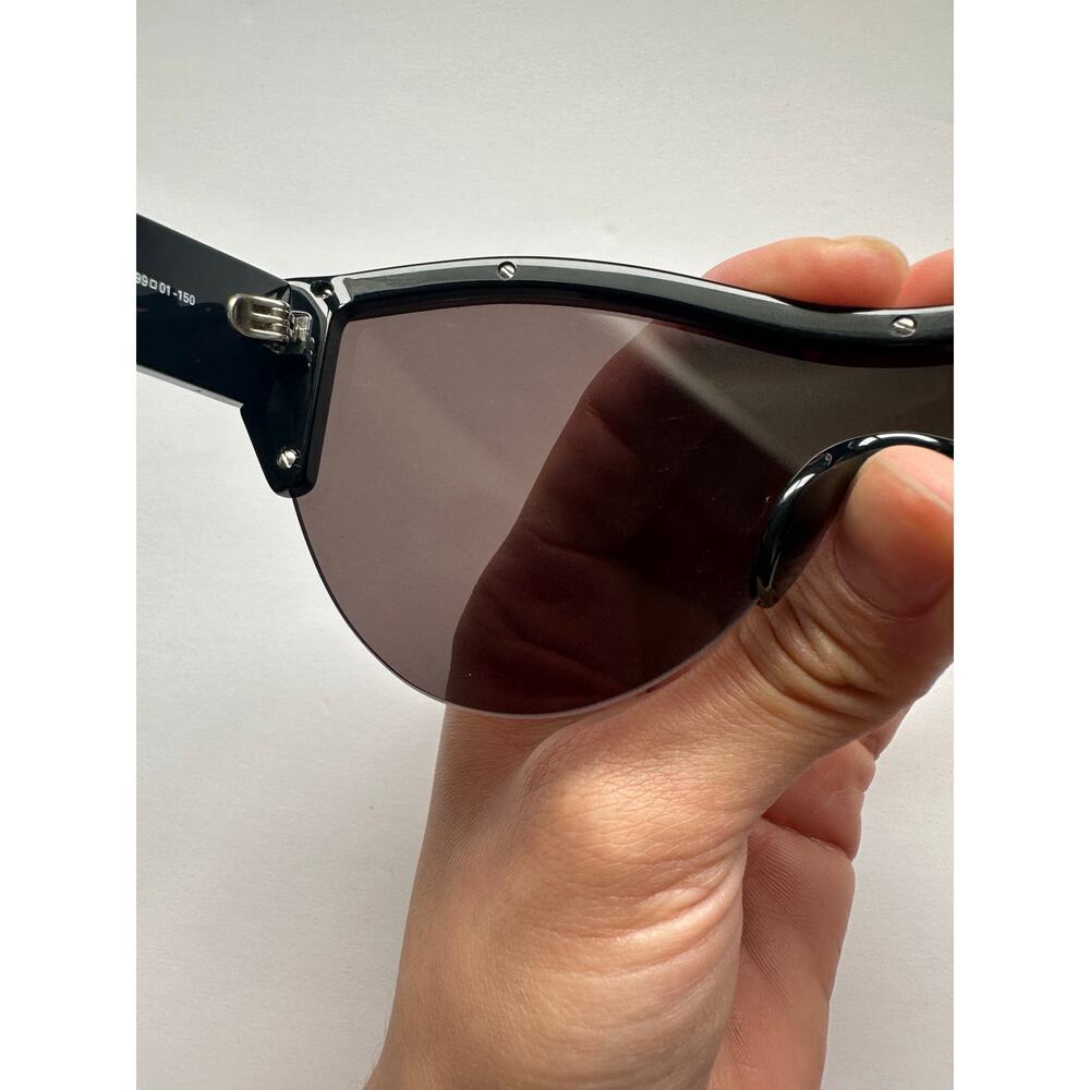 Balenciaga BB0004S Ski Cat-Eye Shield Sunglasses - Picture 9 of 15